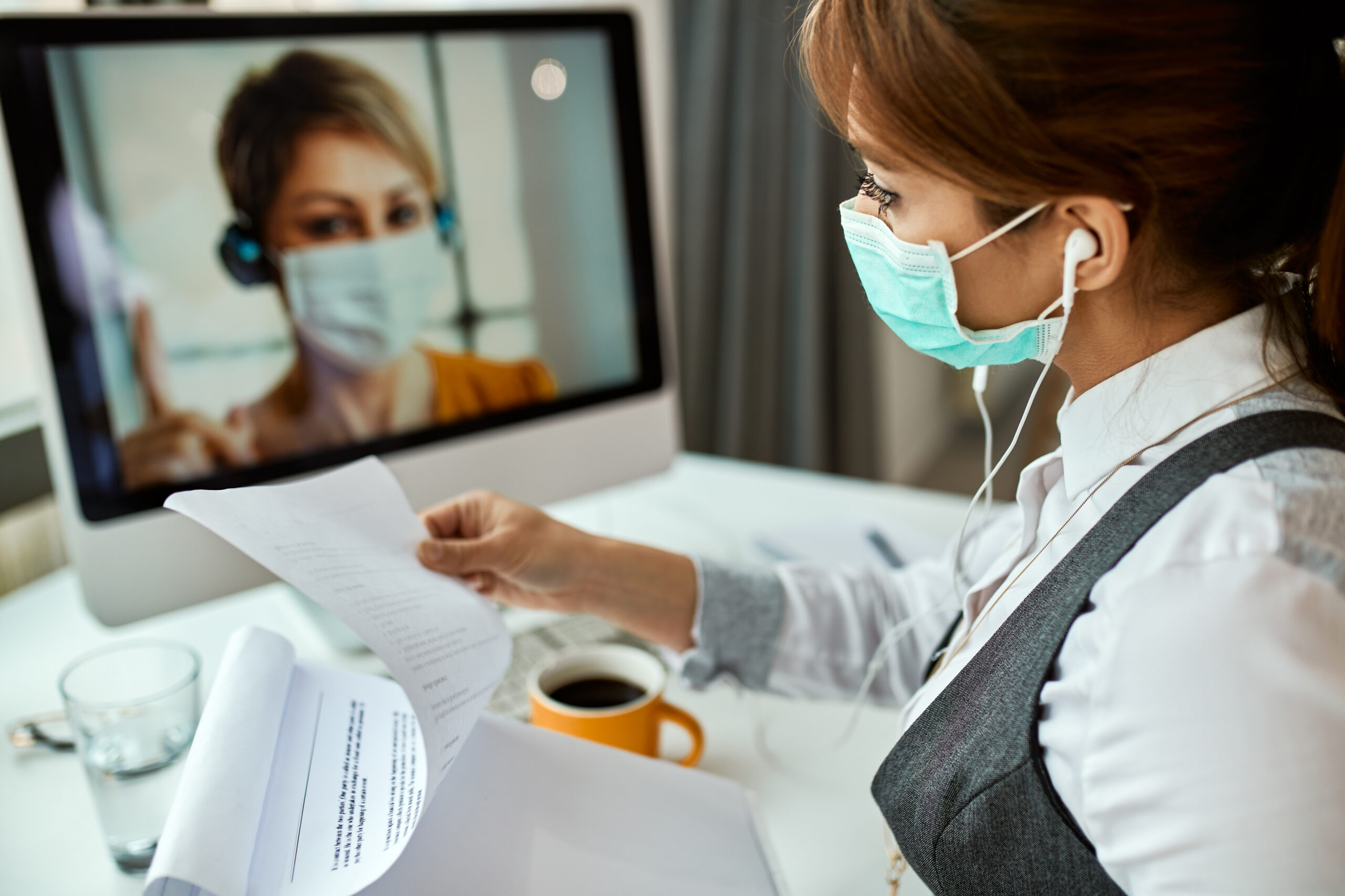 lady doctor doing interview for Hiring & Training Medical VAs for healthcare clinics